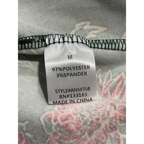 Altar'd State Women's Size M Long Sleeve High Neck Floral Mini Dress Multicolor - Picture 8 of 9